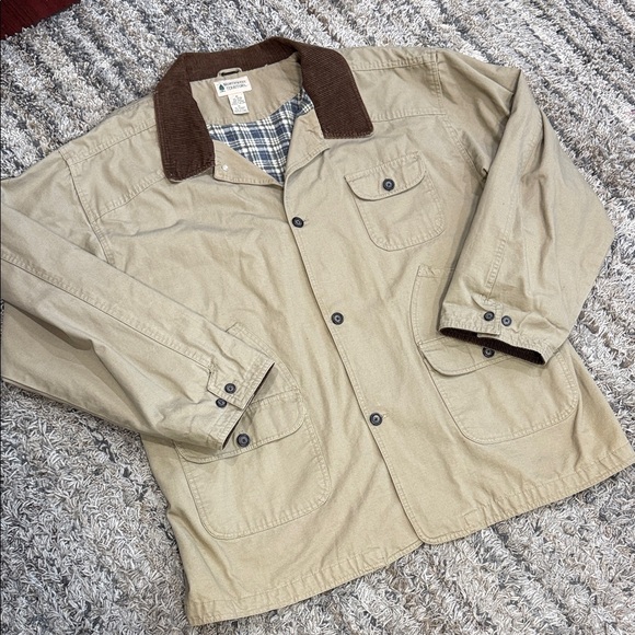L.L. Bean Other - Northwest Territor barn field Jacket with Brown coudory Collar jacket sz XL